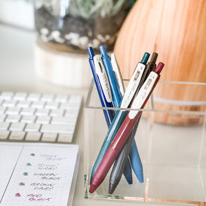 Zebra Sarasa Push Clip Gel Pen - Vintage Colours 0.5mm